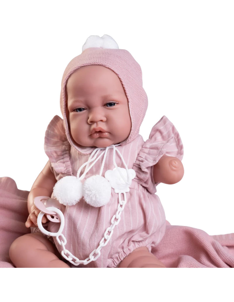 Muñecas Antonio Juan Recién Nacida inclusiva con mantita (33368)