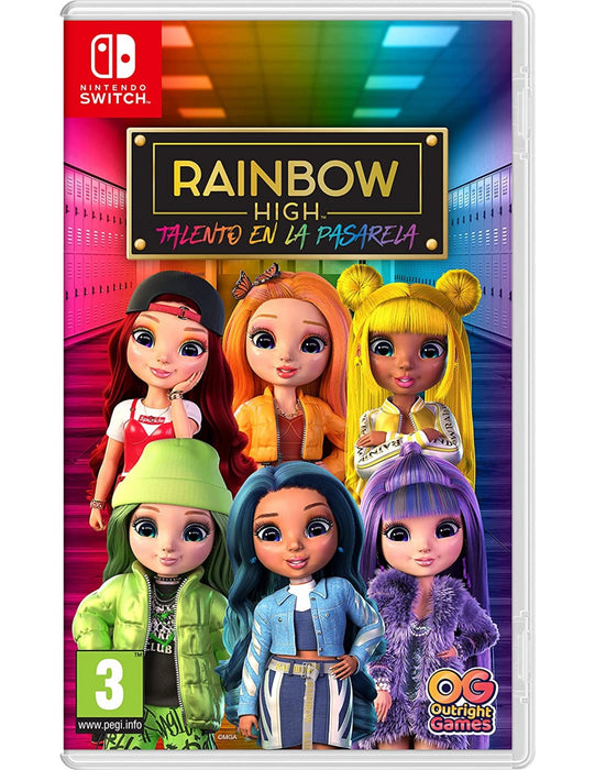 Nintendo Switch Rainbow High  Talento en la Pasarela (5060528039611)