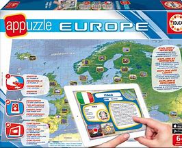 EDUCA BORRAS EUROPA APPUZZLE (15895)