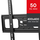 One for All Soporte para Tv 32-65" Dos Brazos Inclinable 15º (WM2453) (vista 3)