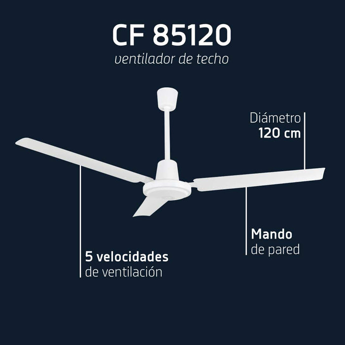 Orbegozo Ventilador de techo 70W 120cm (CF85120)