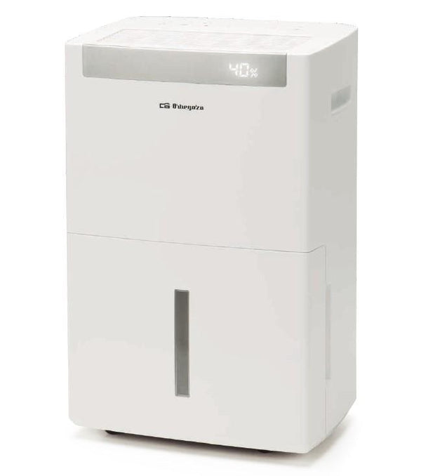 Orbegozo DH 5000 deshumidificador blanco de 50 litros diarios con panel digital y ruedas para hogar y oficina
