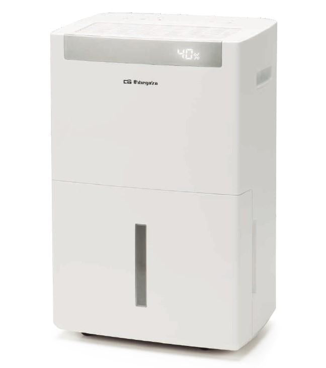 Orbegozo DH 5000 deshumidificador blanco de 50 litros diarios con panel digital y ruedas para hogar y oficina
