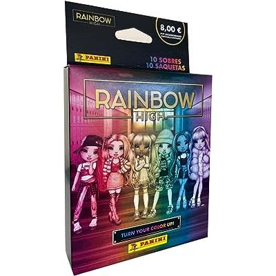 Panini Blister 10 envelopes of Rainbow High stickers (004640KBE10)