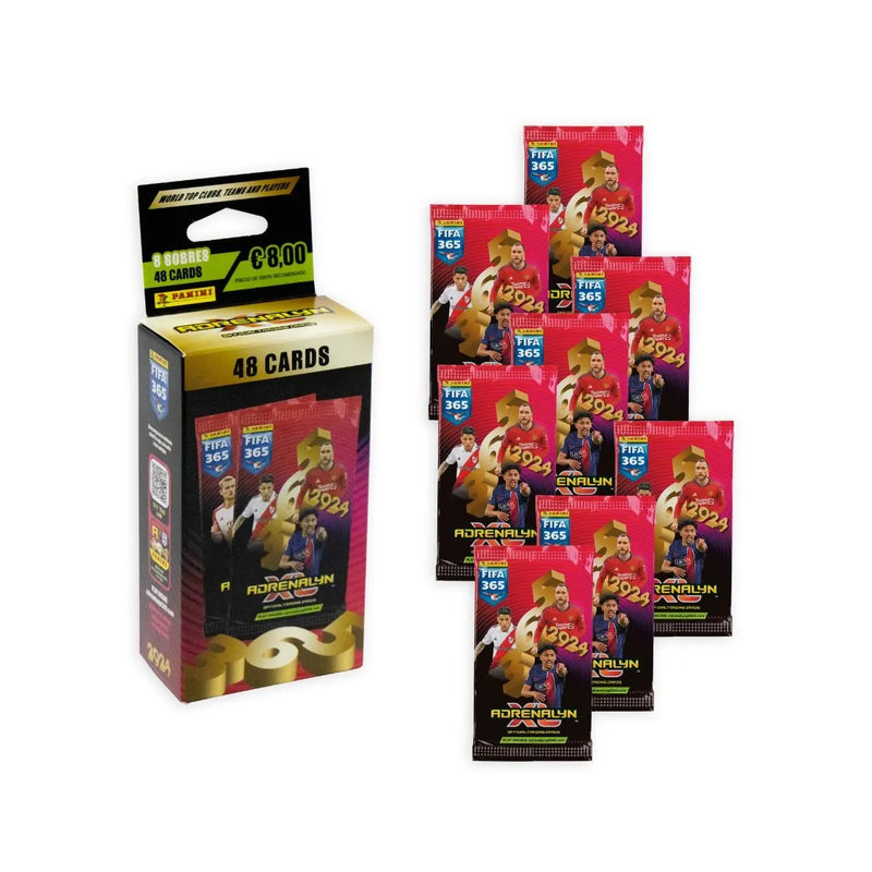 Panini Ecoblister with 8 Adrenalyn XL Envelopes FIFA 365 2024 Adrenalyn