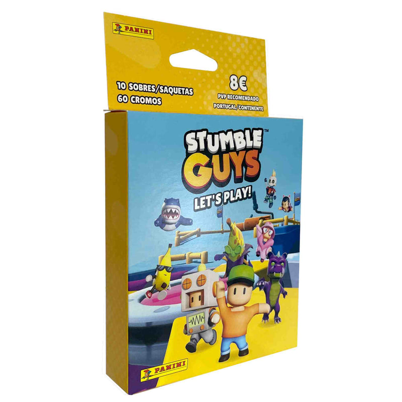 Panini Blíster con 10 sobres de cromos adhesivos Stumble Guys