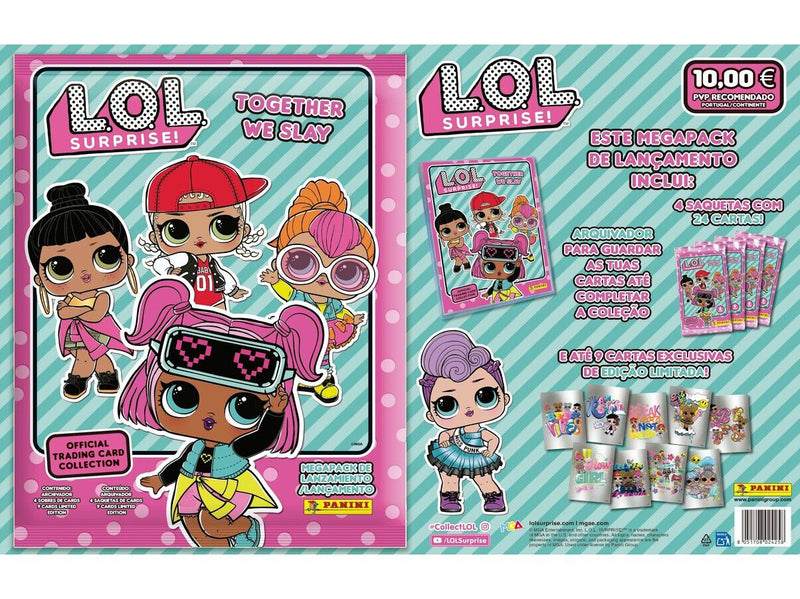 Panini Megapack  Archivador 30 Paginas + 4 Sobres + 9 Cartas Exclusivas Edicion Limitada (005308SPE2)