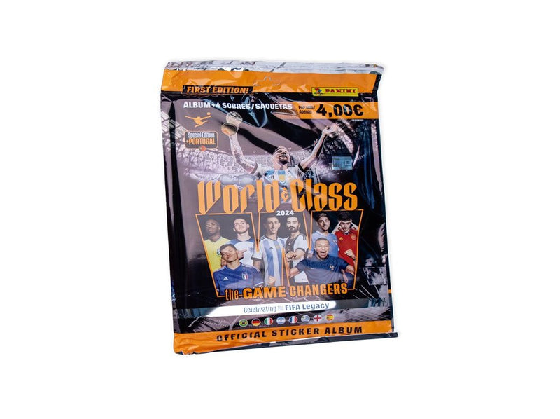 Panini Megapack FIFA World Class 2024 álbum + 4 Sobres