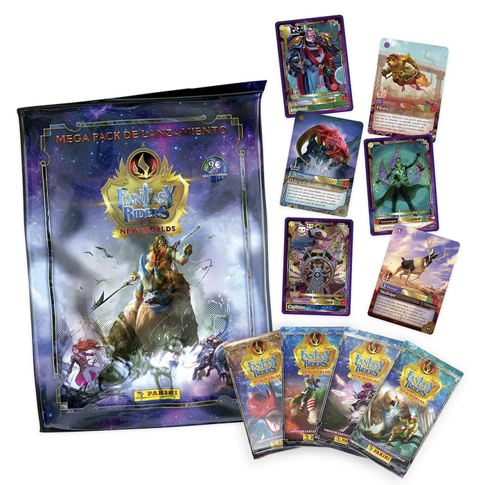 Panini Megapack Fantasy Riders New Worlds with binder, guide and envelopes (004578SPE2)
