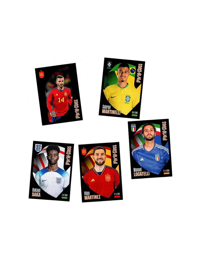 Panini Sobre individual con  5 Cromos FIFA World Class 2024