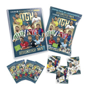 Panini MEGAPACK MEGACRACKS 2025/26 - Pack de lanzamiento con archivador de 60 páginas, 4 sobres de trading cards, 3 cards exclusivas de edición limitada y checklist de LaLiga EA Sports
