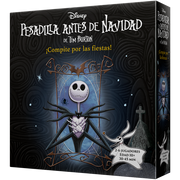 Pesadilla antes Navidad juego mesa Tim Burton Disney Asmodee caja frontal Jack Skellington Sally Halloween Town
