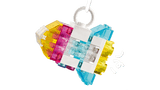 Pez LEGO translúcido multicolor del set Caja de Magia Transparente 11040 con efecto cristal
