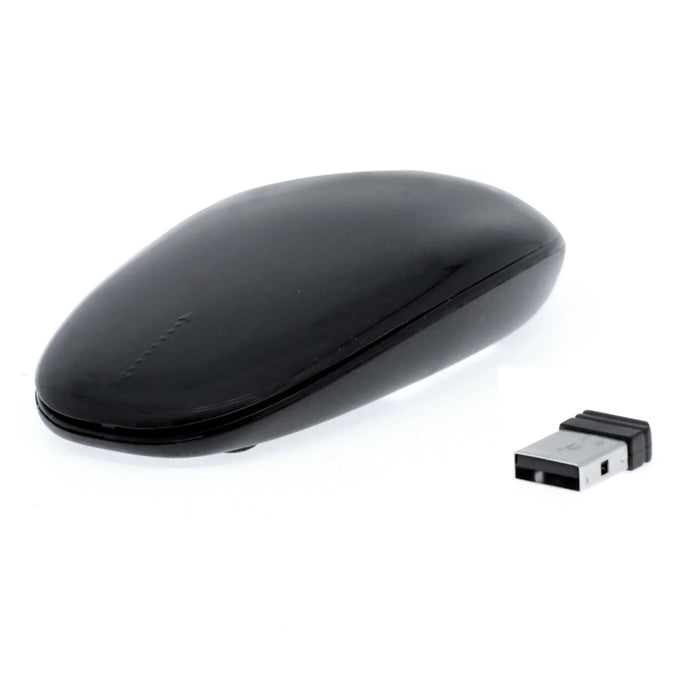 Phoenix Ambidextrous Mouse, Optical, Wireless RF, 1200 dpi, Black (PHT100B)