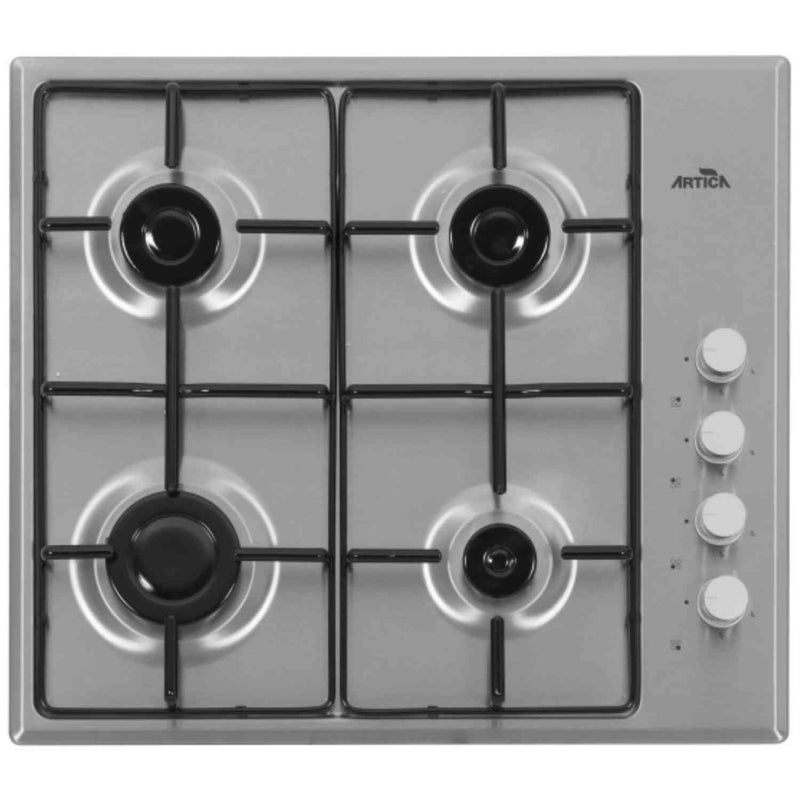 Encimera ARTICA AXG6040 4 Fuegos 60cm Gas Inox