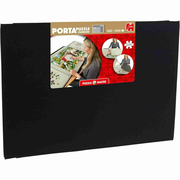 Portapuzzles Diset cerrado en formato maletín.
