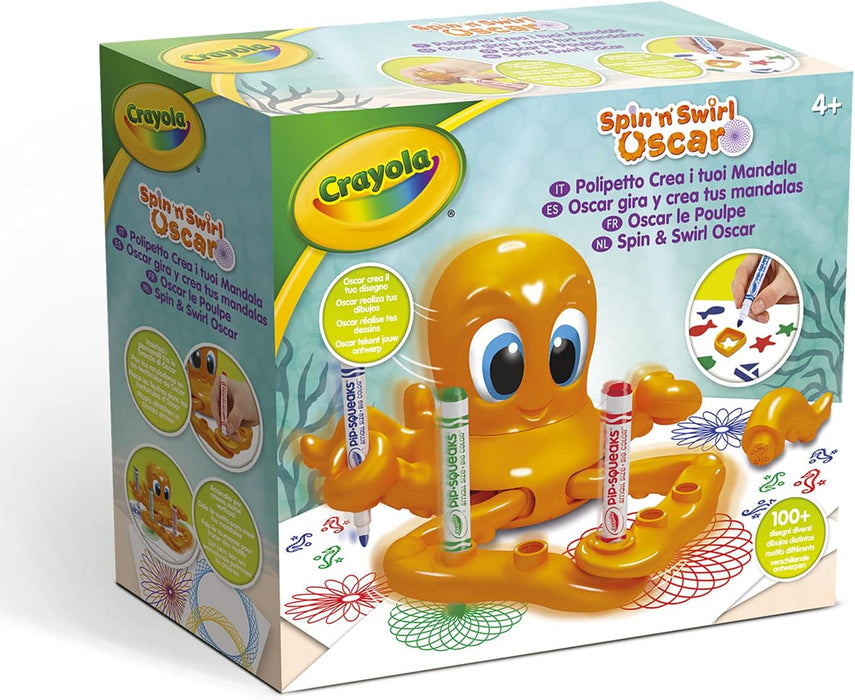 Crayola Octopus Oscar Tournez et créez des mandalas (920300) 