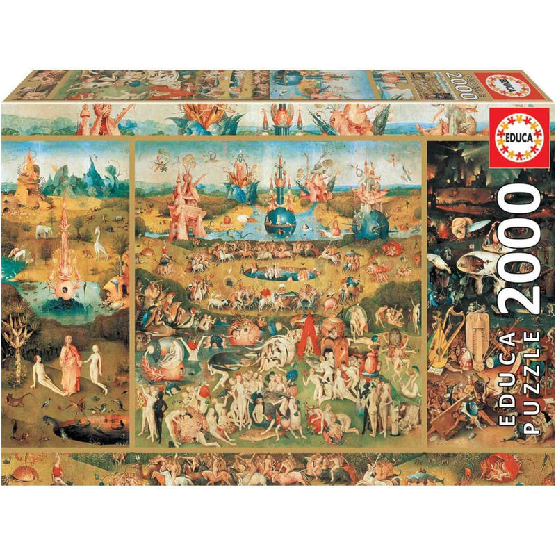 Educa Borrás Puzzle 2000 Piezas El jardín de las delicias (18505)