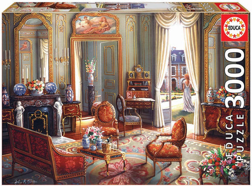 Puzzle 3000 piezas A Moment Alone de Educa Borrás, cartón certificado FSC de alta calidad con acabado mate, imagen artística para adultos, nivel alto de dificultad, dimensiones generosas una vez completado
