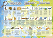 Puzzle educativo de Europa montado, ideal para aprender jugando.