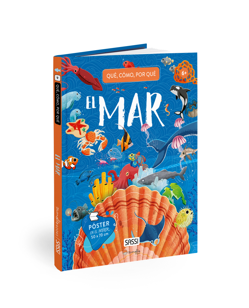 El Mar – Enciclopedia Infantil Sassi Junior — Manolito Books (vista 3)