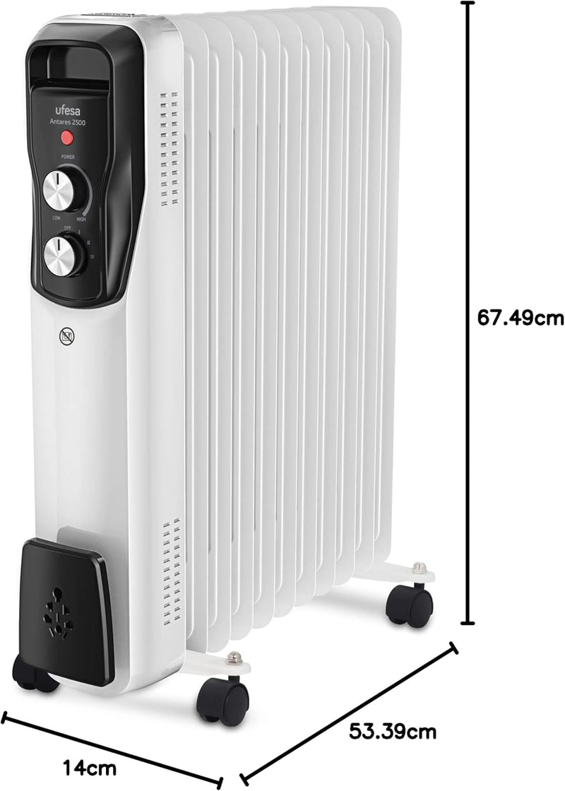 Radiador de Aceite Ufesa Antares 2500W - 83505509