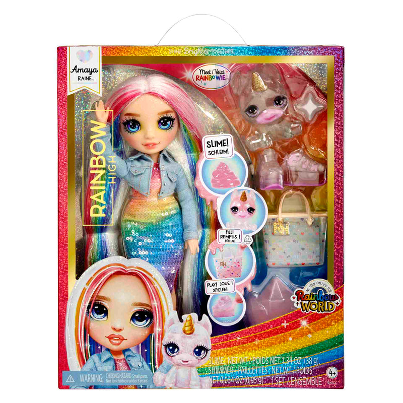 Rainbow High Rainbow World Amaya Rainbow - Muñeca Articulada