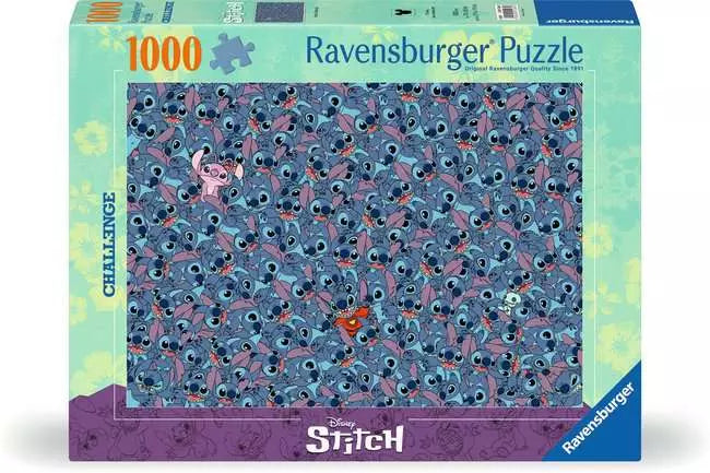 Ravensburger Puzzle 1000 Piezas Disney Stitch Challenge 01265