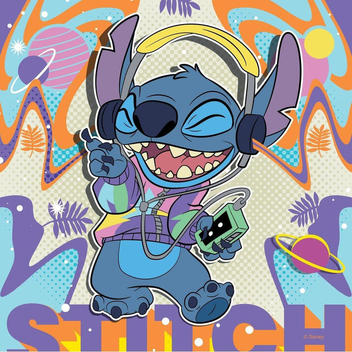 Ravensburger Puzles 3x49 Disney Stitch (01070)