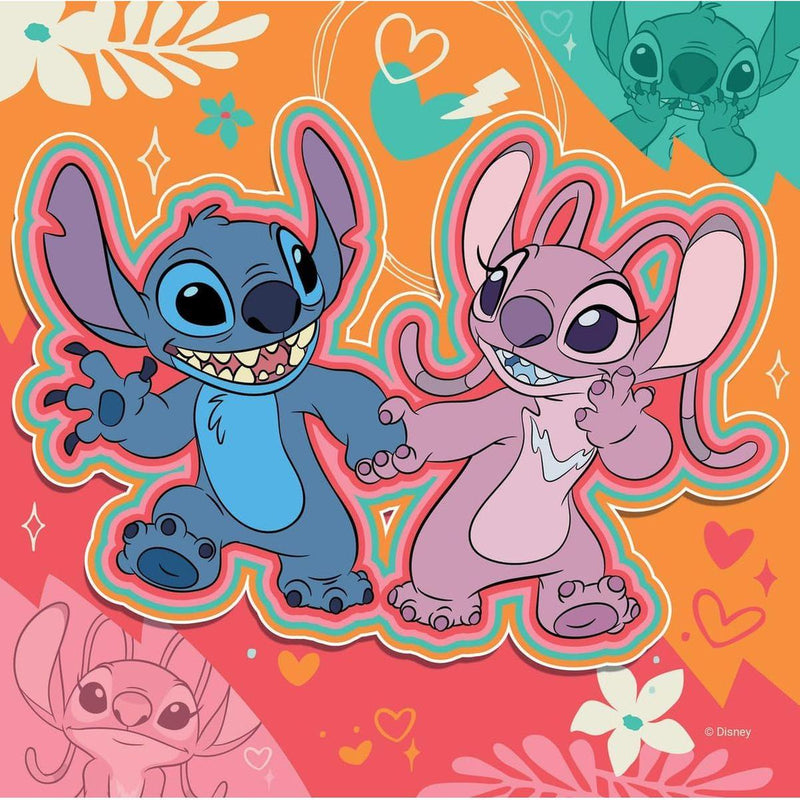 Ravensburger Puzles 3x49 Disney Stitch (01070)