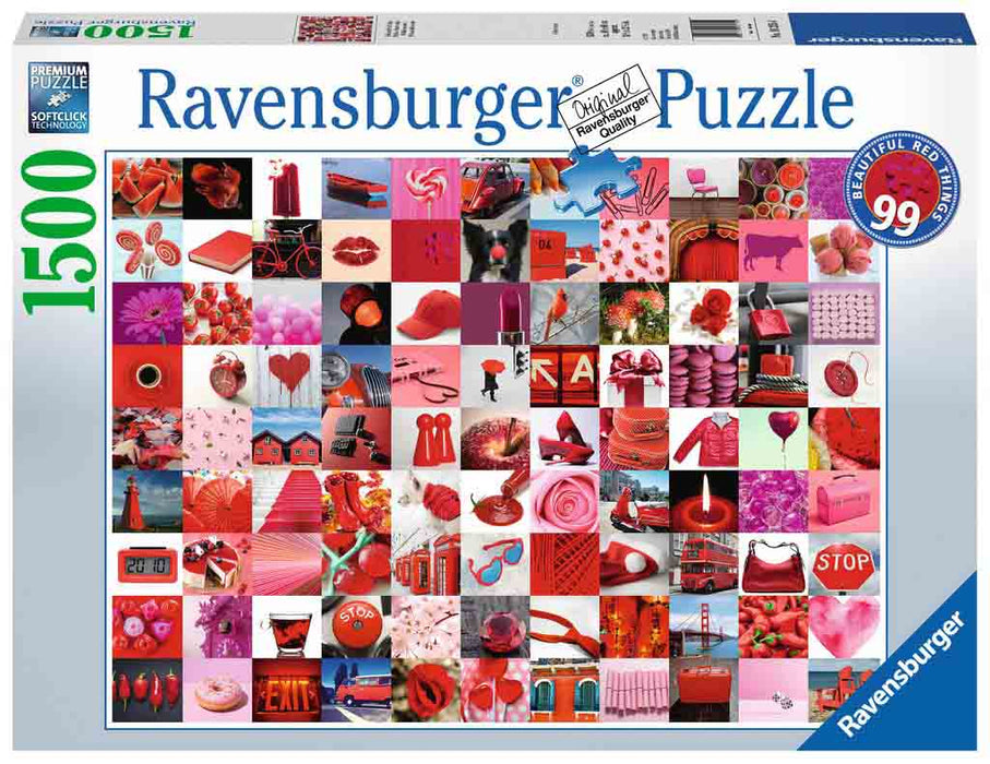 Ravensburger Puzzle 1.500 Cosas Bellas en Rojo (162154)