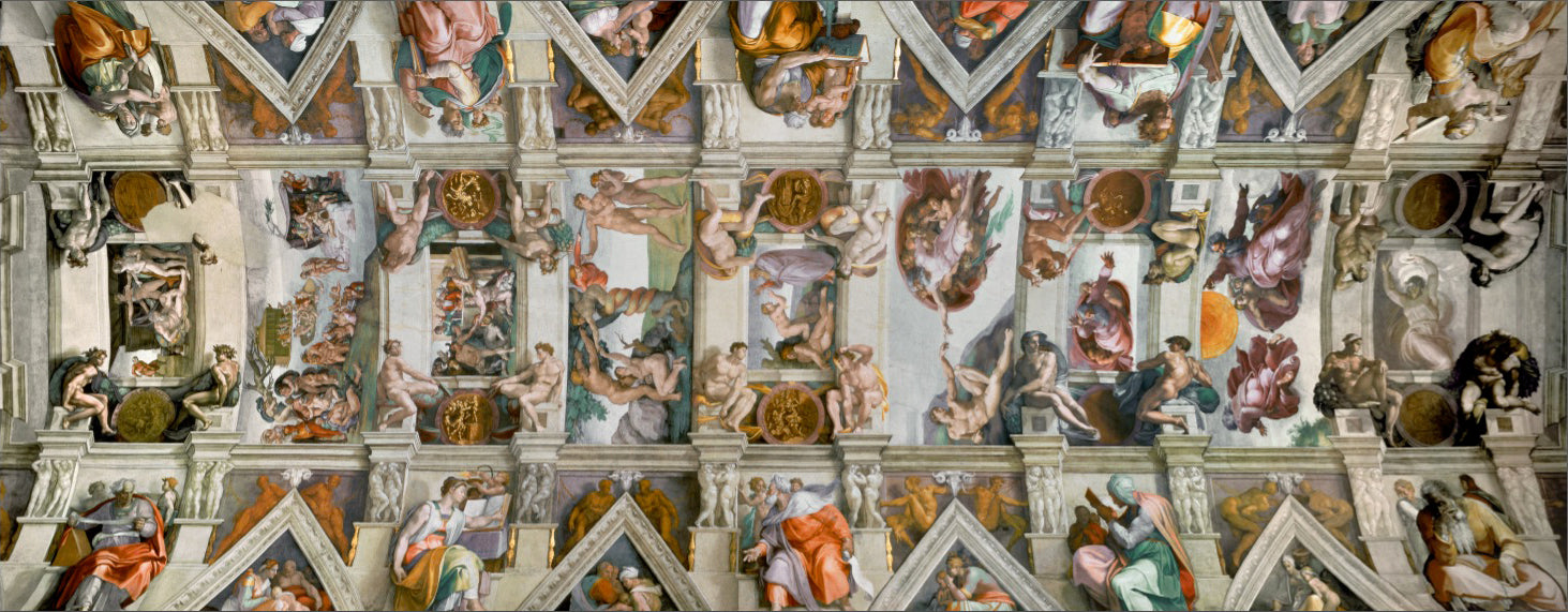 Ravensburger Puzzle 1000 Pieces Panoramic Sistine Chapel (15062)