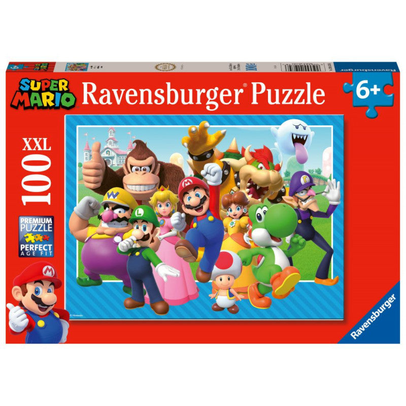 Puzzle Ravensburger 100 piezas XXL Super Mario piezas grandes para niños desde 6 años