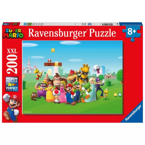 Puzzle Ravensburger 200 piezas XXL Super Mario piezas grandes para niños desde 8 años