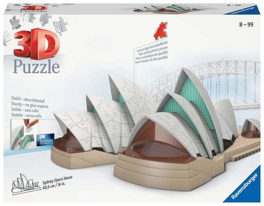 Ravensburger Puzzle 3d La ópera de Sydney (112432)