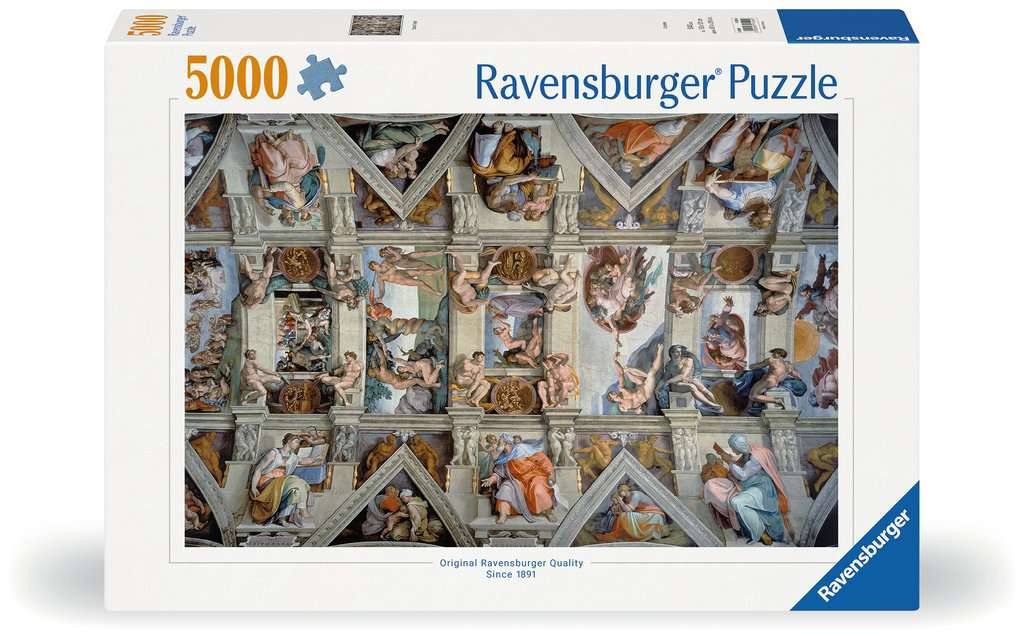 Ravensburger Puzzle 5000 Piezas La Capilla Sixtina (17429)