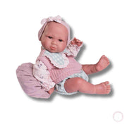 Reborn Antonio Juan con vinilo realista y ropa completa
