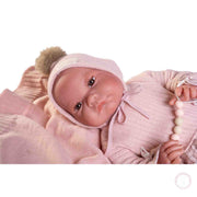 Reborn realista Antonio Juan 42 cm con toquilla
