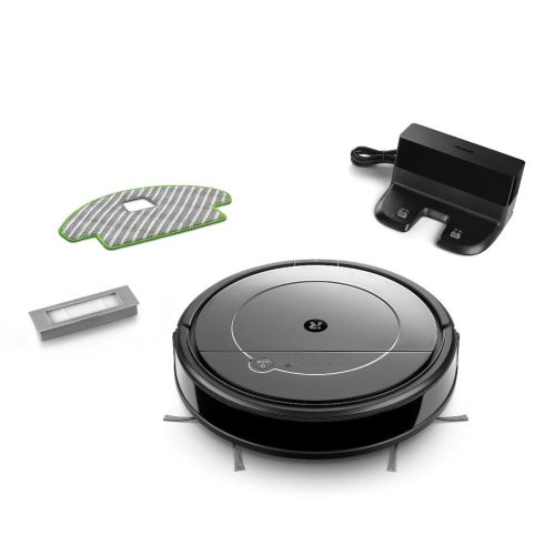 Roomba iRobot Combo Robotic Vacuum Cleaner 0.45 L Dust Bag Black (R1138)