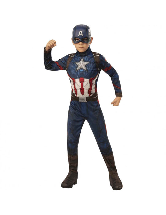 Rubies Captain America Endgame Classic Costume Size S 3-4 Years (700647-S)