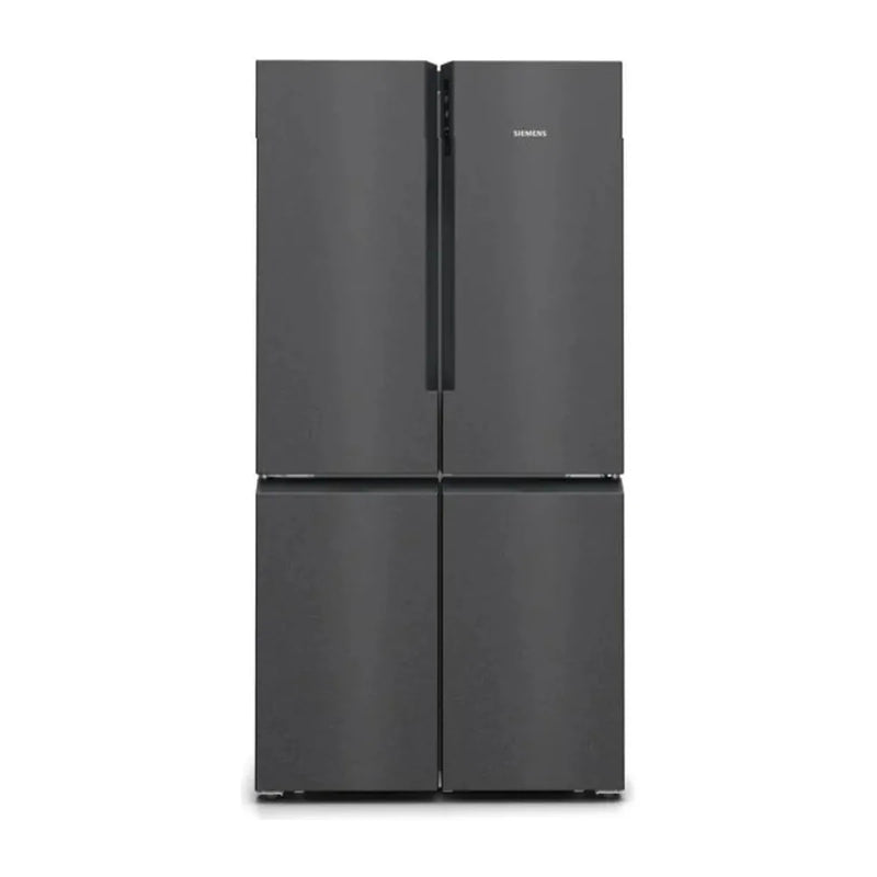 Frigorífico americano Siemens KF96NAXEA en negro, french door, 605 litros
