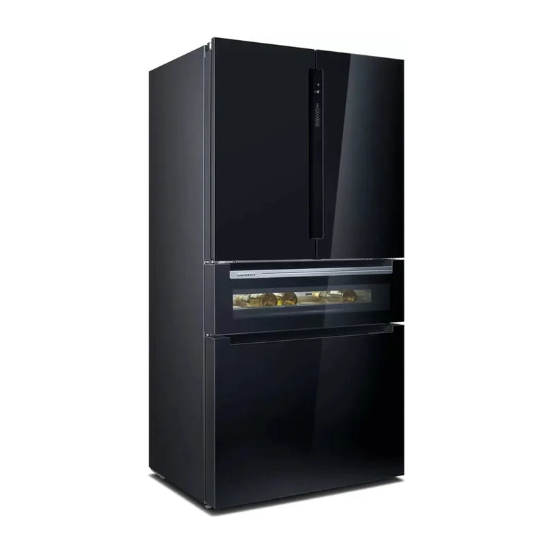Frigorífico americano Siemens KF96RSBEA en negro, french door, 572 litros