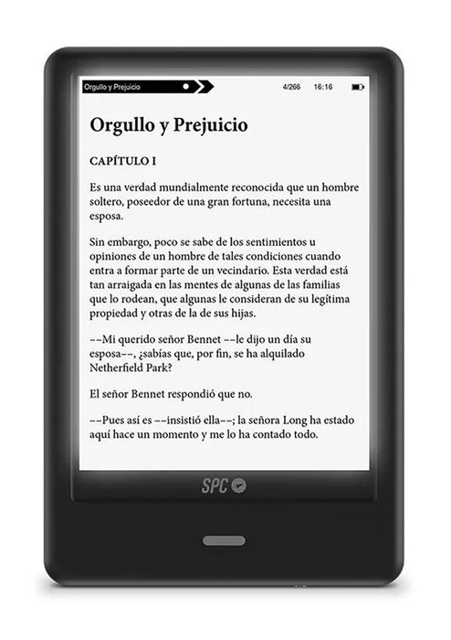 SPC E-Book Dickens Light Pro 6 Inch Touch (5614N)
