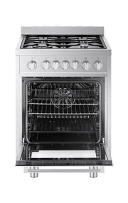 Horno eléctrico de 68 litros de la cocina Vitrokitchen ST6060I con la puerta abierta