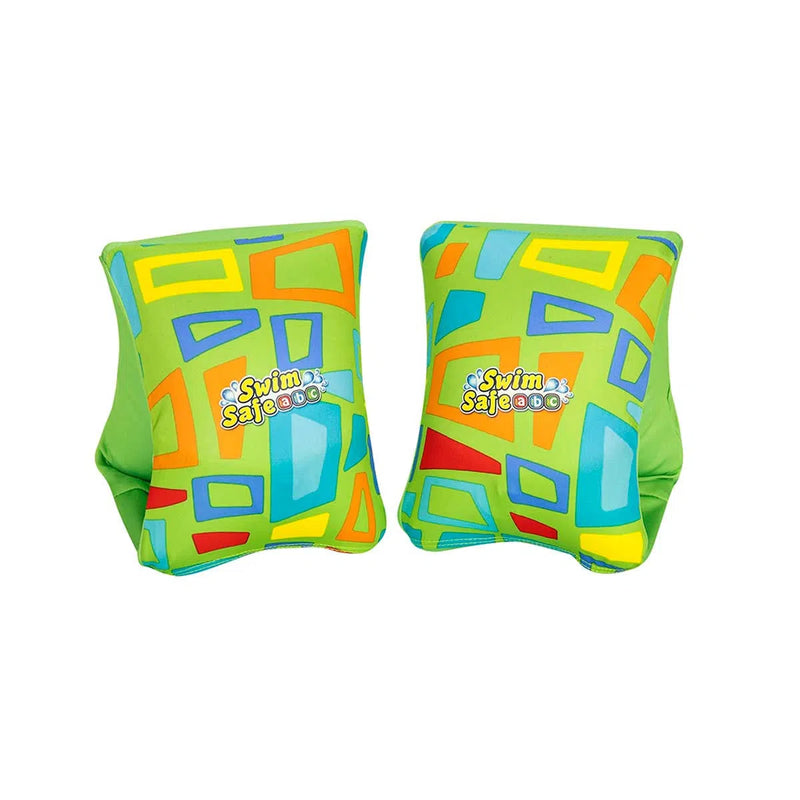 Safari Sub Flotadores de Brazo Infantil de Tela Swim Safe Abc Aquastar Bestway (25518)