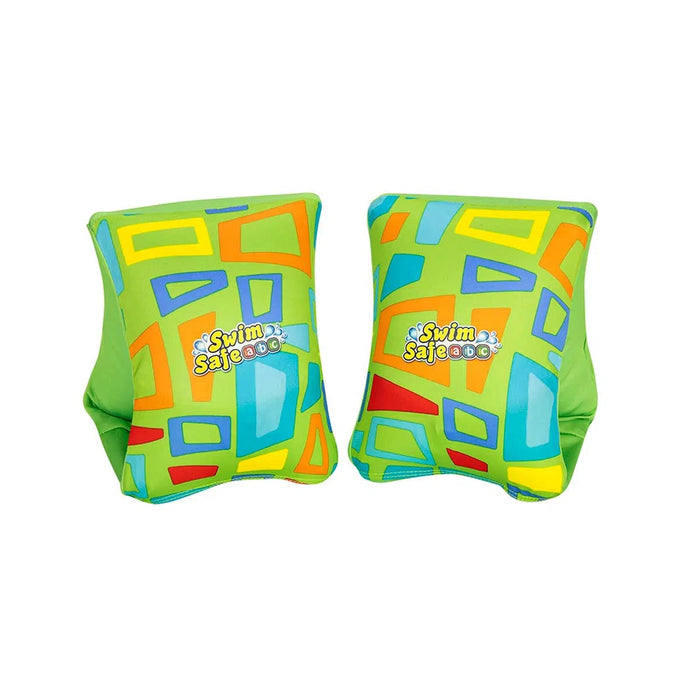 Safari Sub Children's Fabric Arm Floats Swim Safe Abc Aquastar Bestway (25518)