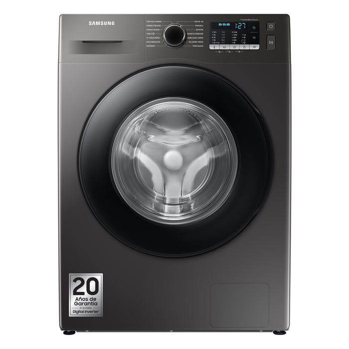 Samsung Stainless Washing Machine 9 Kg. 1400 Rpm (WW90TA046AX)