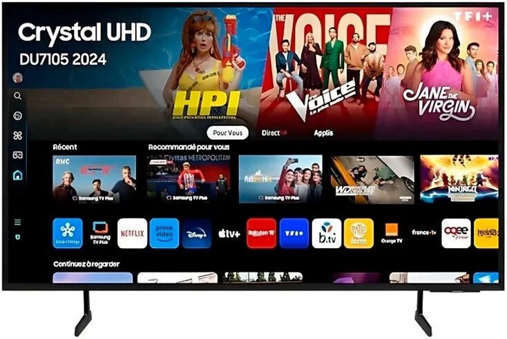 Samsung SmartTv 55" LED Crystal UHD (TU55DU7105)