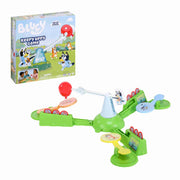 Set Bluey Keepy Uppy con accesorios del salón y globo