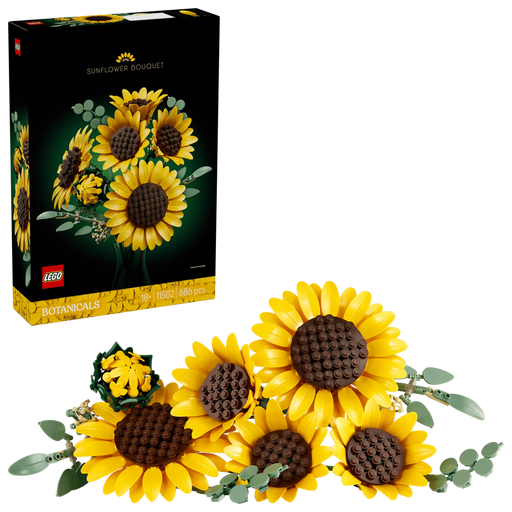 Set LEGO 11502 girasoles caja producto Botanicals completo
